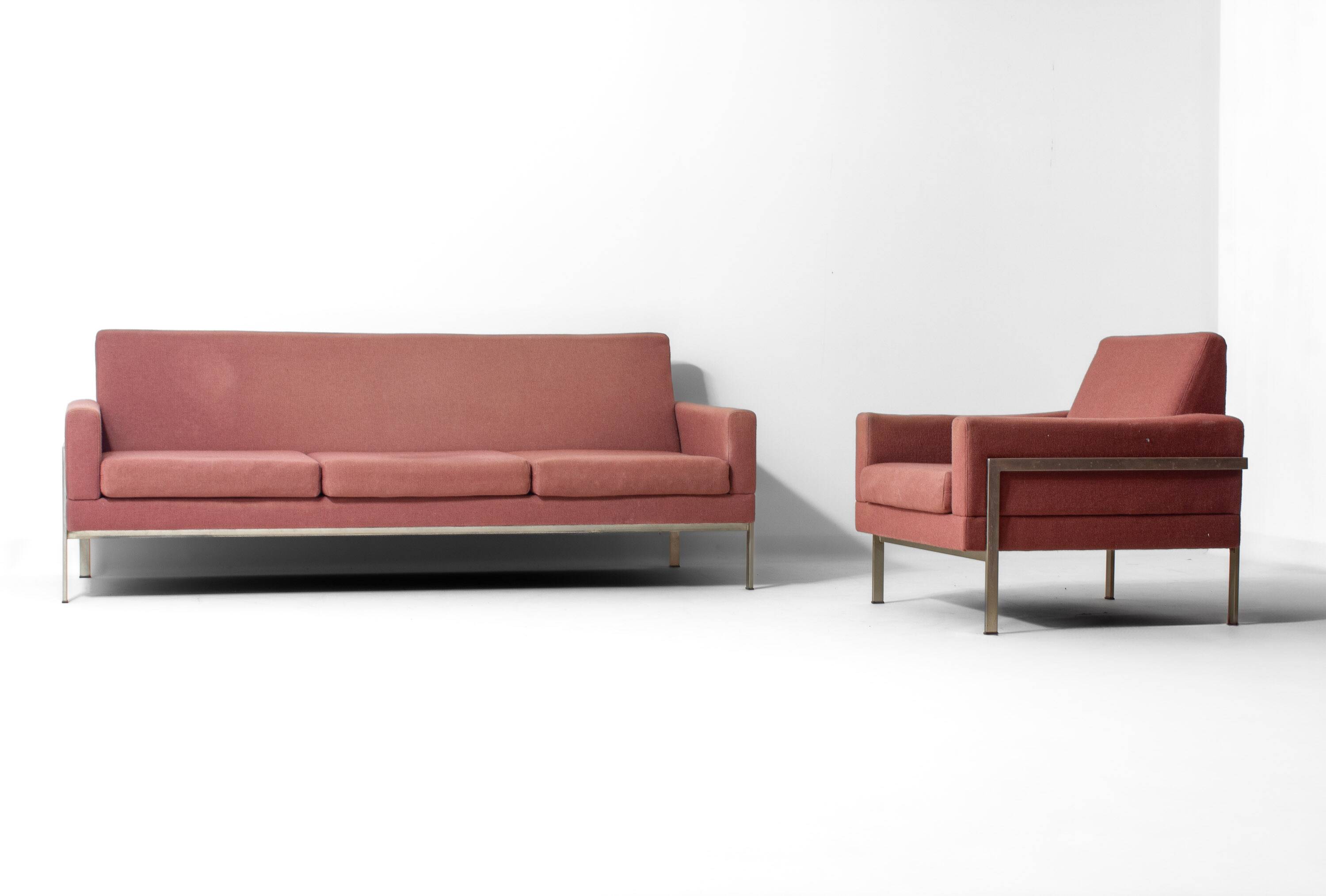 Vintage minimalist Gelderland lounge chair, 1960s
