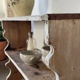 Pink workshop shelf