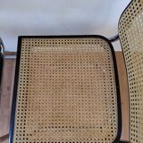 Pair of B32 chairs by Marcel Breuer, made in Italy.