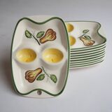 Set of 10 salad plates