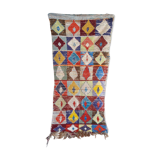Carpet Moroccan Boucherouite 200 cm x 90cm