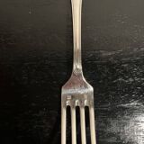 Silver-plated metal forks