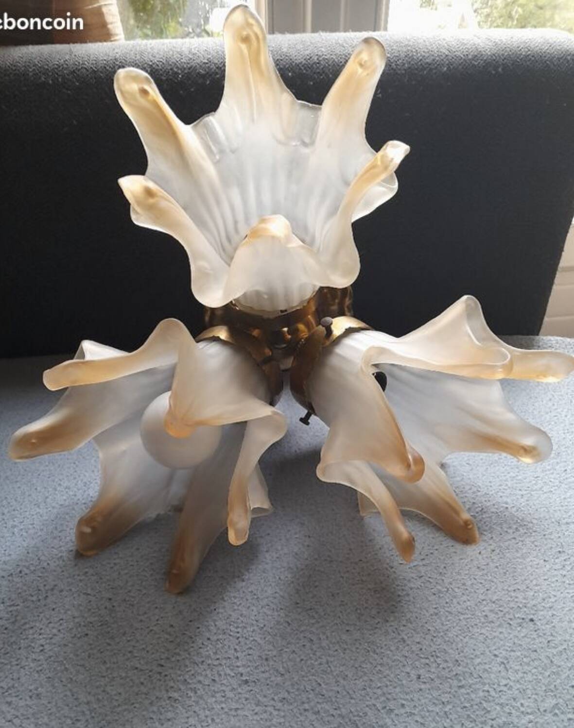 Vintage art deco wall light chandelier