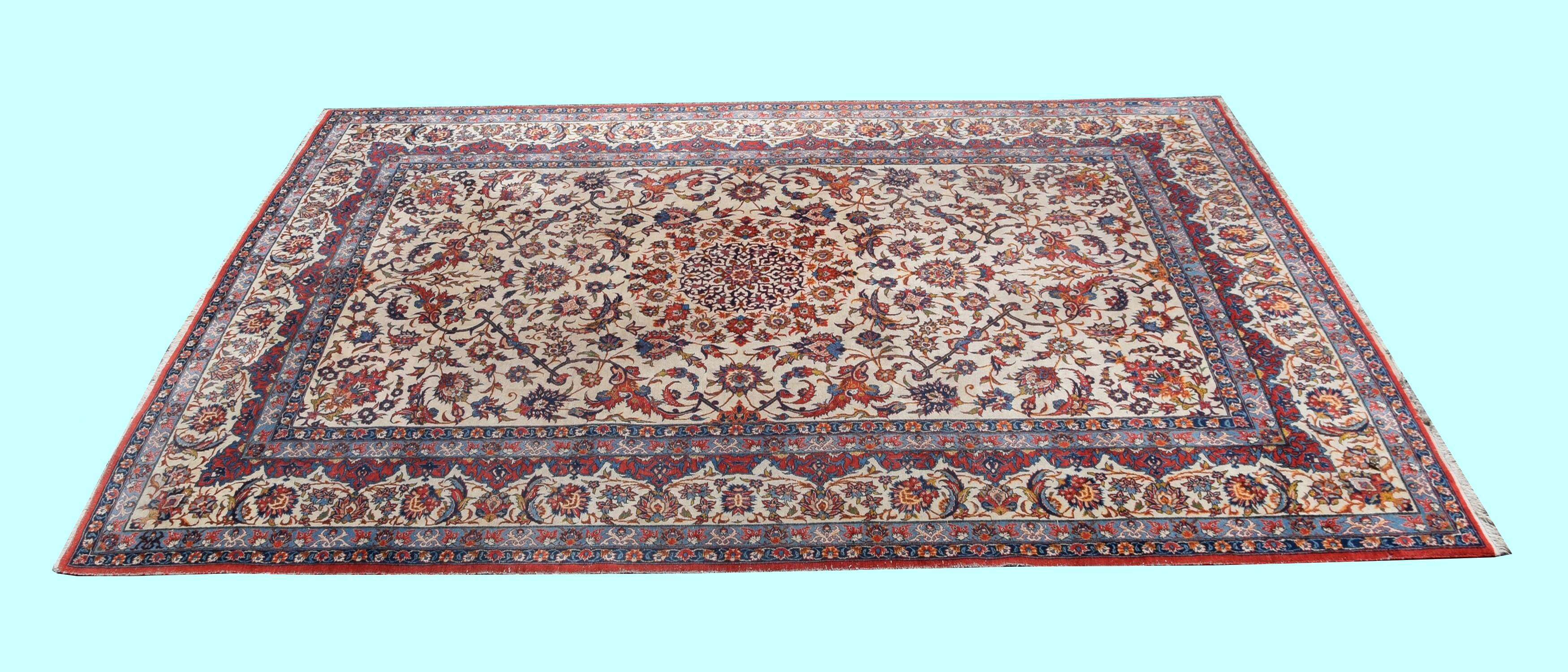 Oriental Rug Iran Isfahan - 2.48 X 3.80 Meters