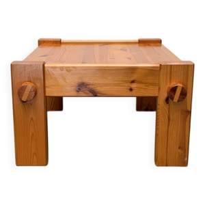 Table basse scandinave - pin