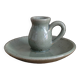 La Redoute x Selency ceramic candle holder 20 gray