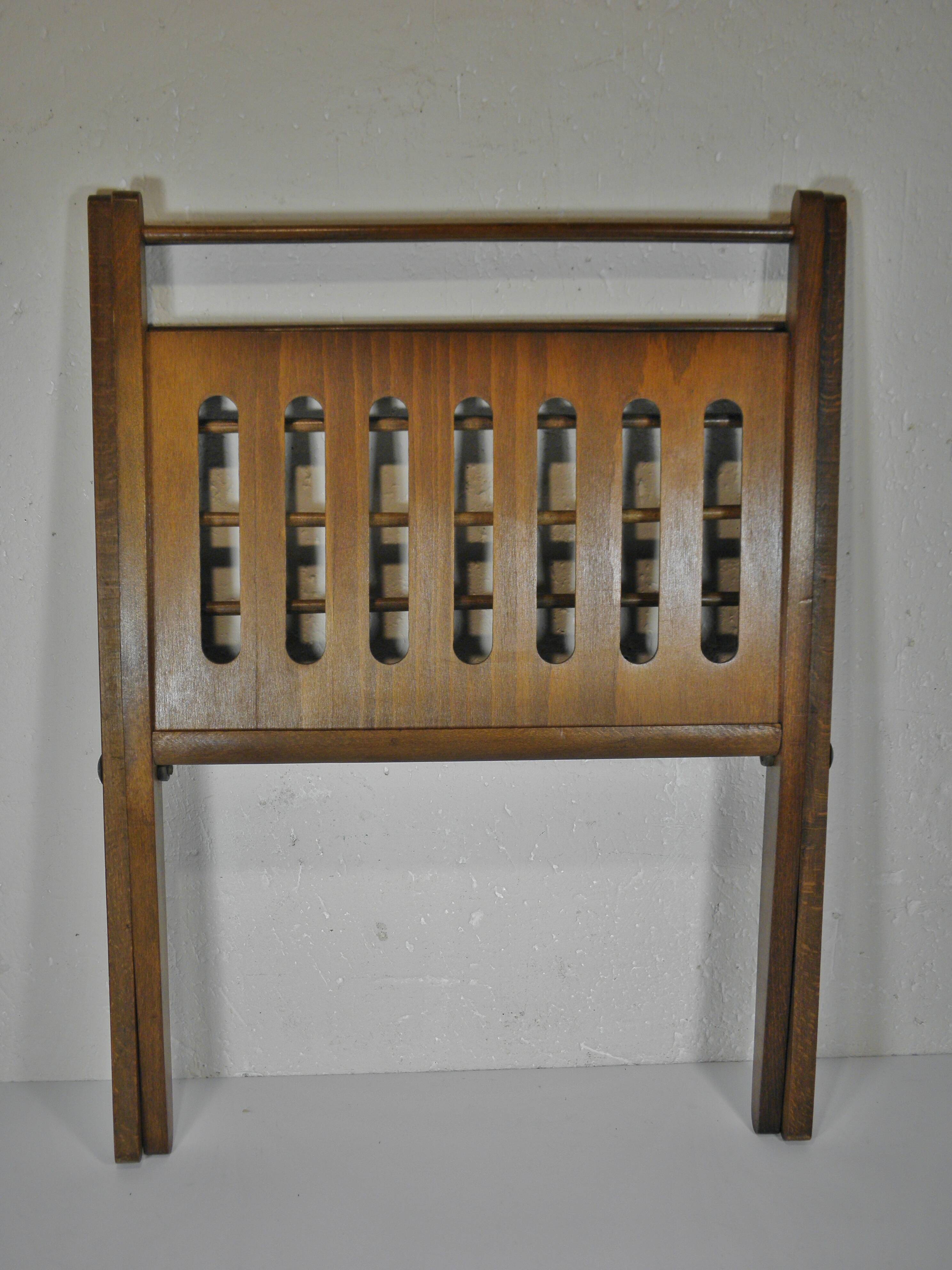 Cees BRAAKMAN folding MAGAZINE RACK - DESIGN 1960