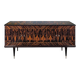 Art Deco enfilade in Macassar ebony from the 1960s.