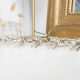 6 Leopard silver metal knife holders