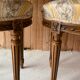 Salon soie et bois style Louis XV