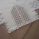 Thick old cotton placemat