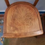 Pair of bistro chairs