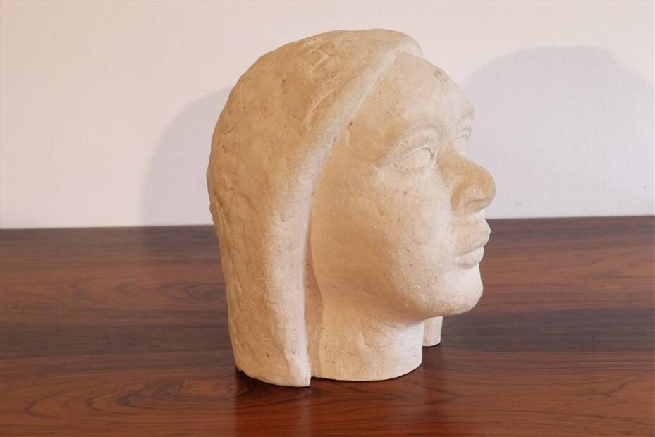 Vintage ceramic head