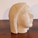 Vintage ceramic head