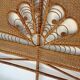 Vintage rattan bed head