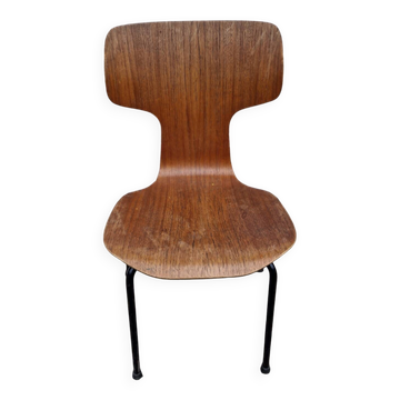 Chaise marteau 3123 de Arne Jacobsen pour Fritz Hansen en 1969, modèle enfant