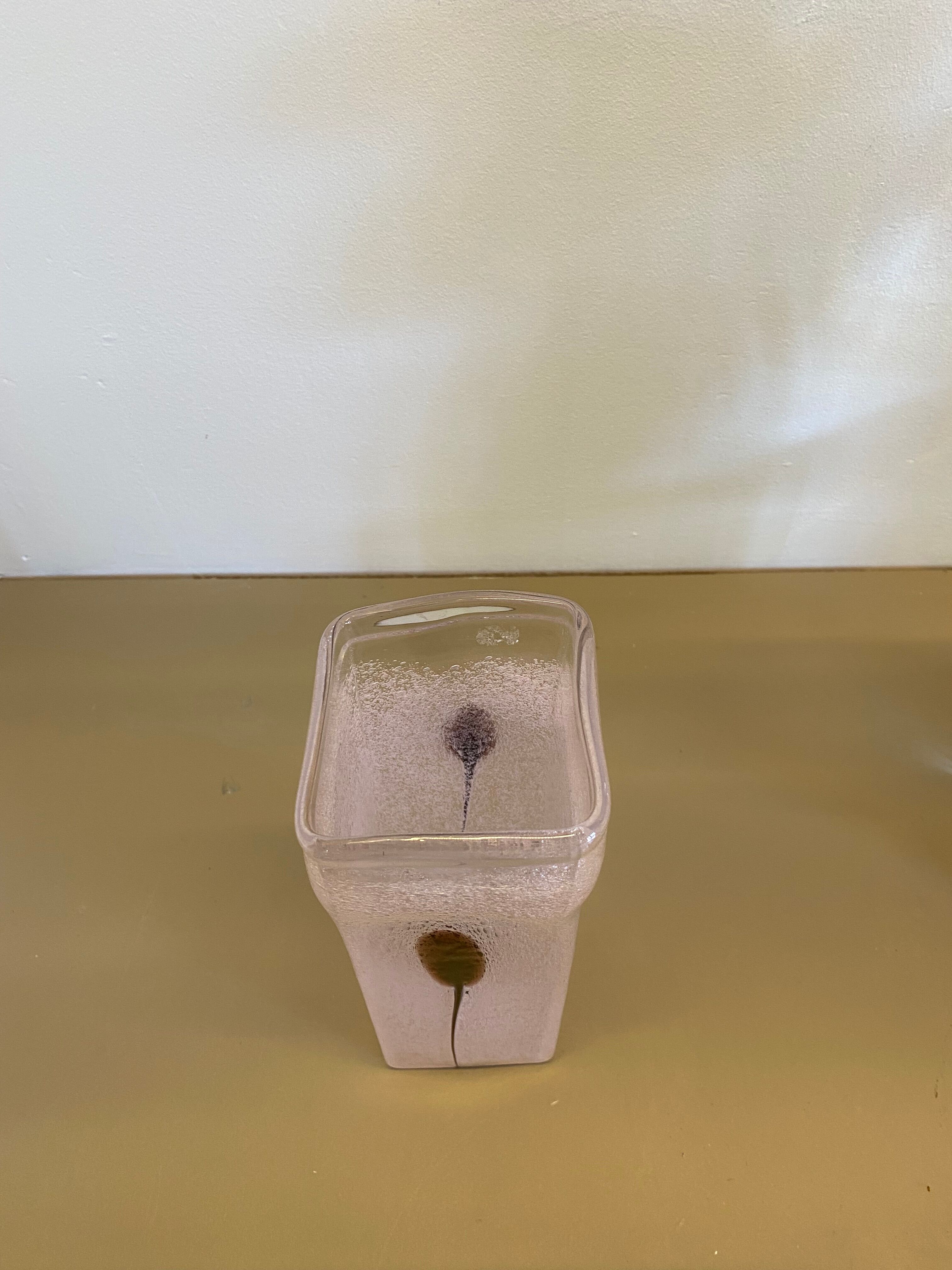 Glassware vase Kosta Boda
