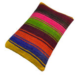 Vintage turkish kilim cushion cover 30x50cm