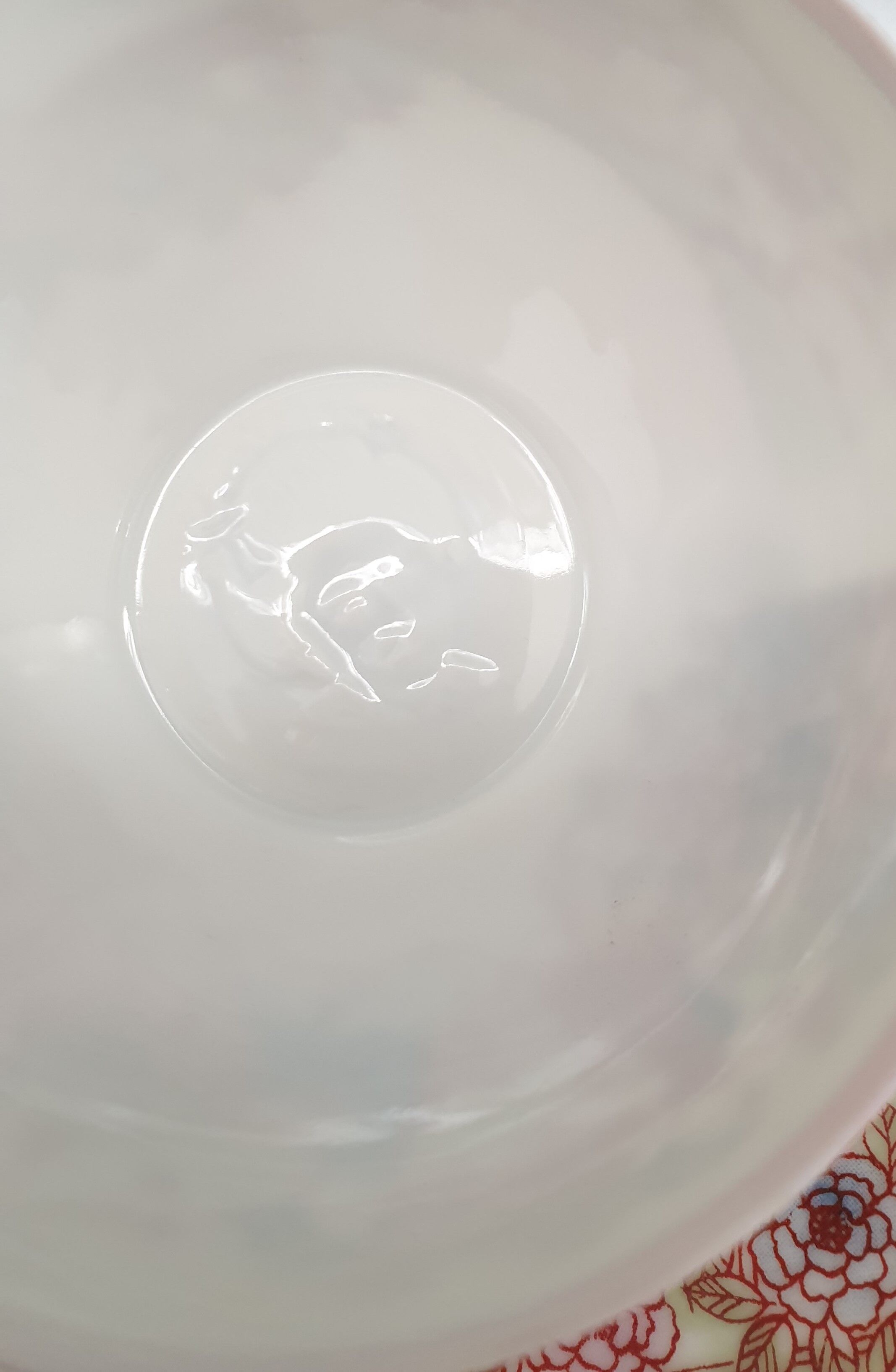 Three tea or coffee cups made of vintage japanese porcelain