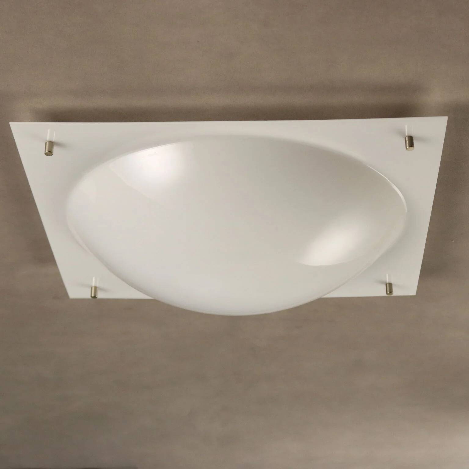 Vintage ceiling light O-Luce 199-B, design by Giuseppe Ostuni, Italy, 1950s.