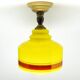 Art Deco pendant lamp, Poland, 1970s