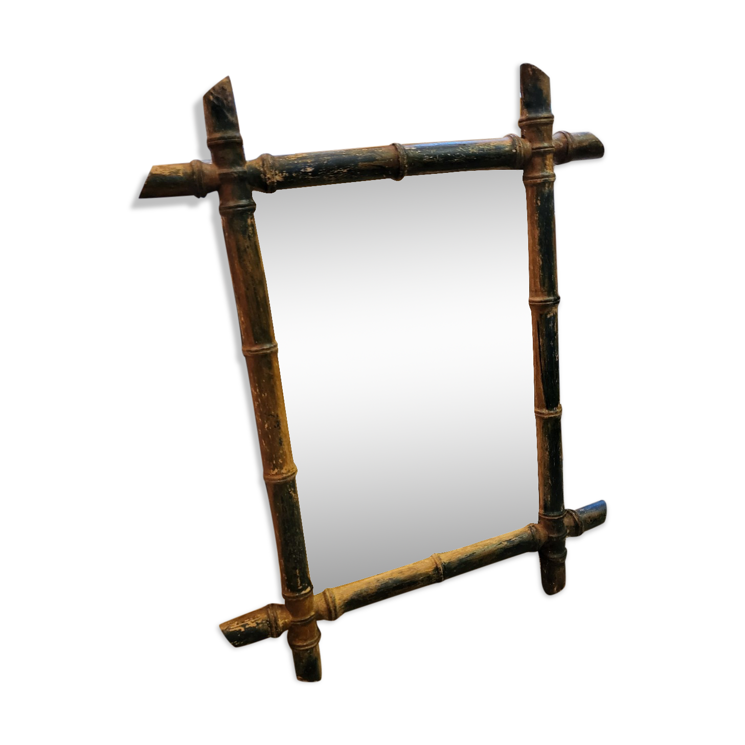 Bamboo mirror 43x54cm