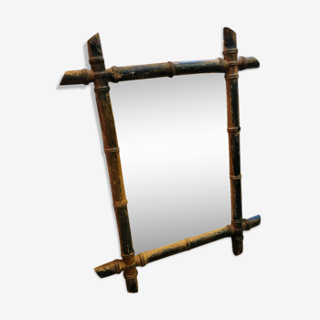 Bamboo mirror 43x54cm