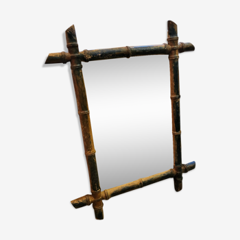 Miroir bambou 43x54cm