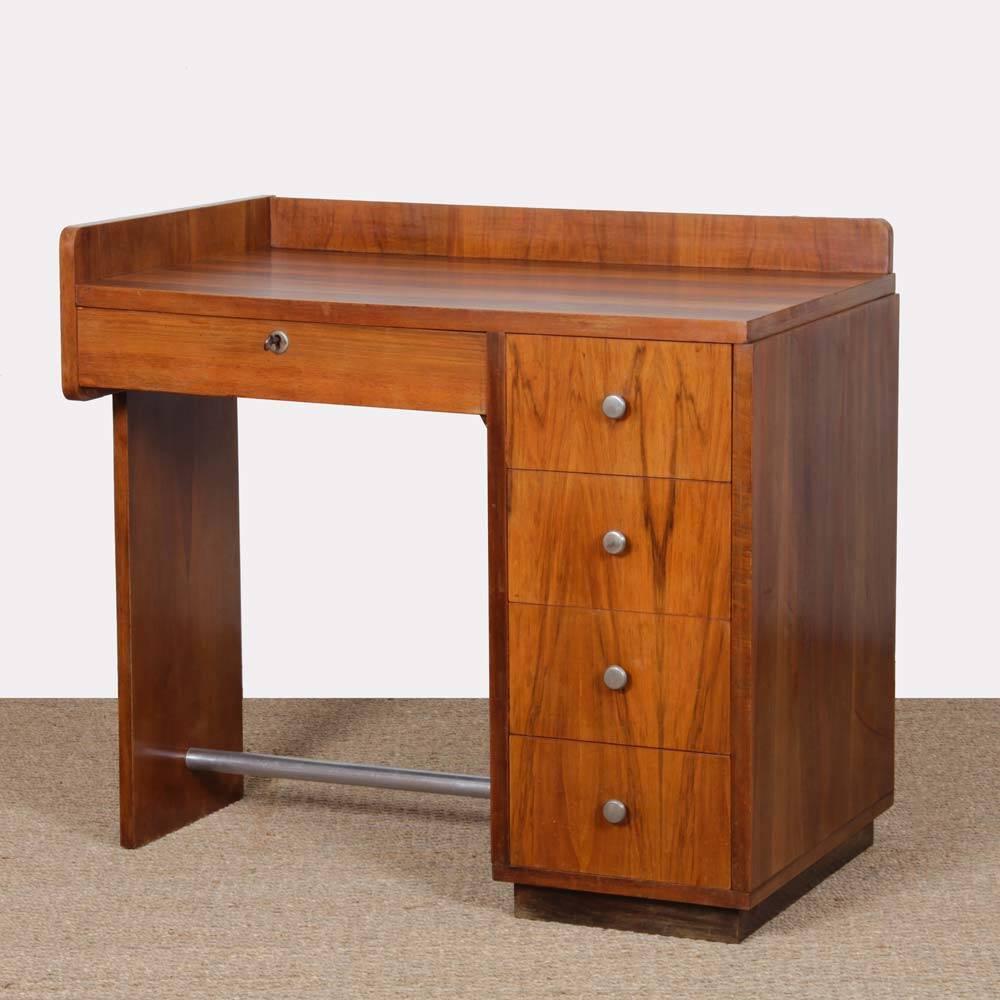 Small modernist desk, French work from the 1940s.