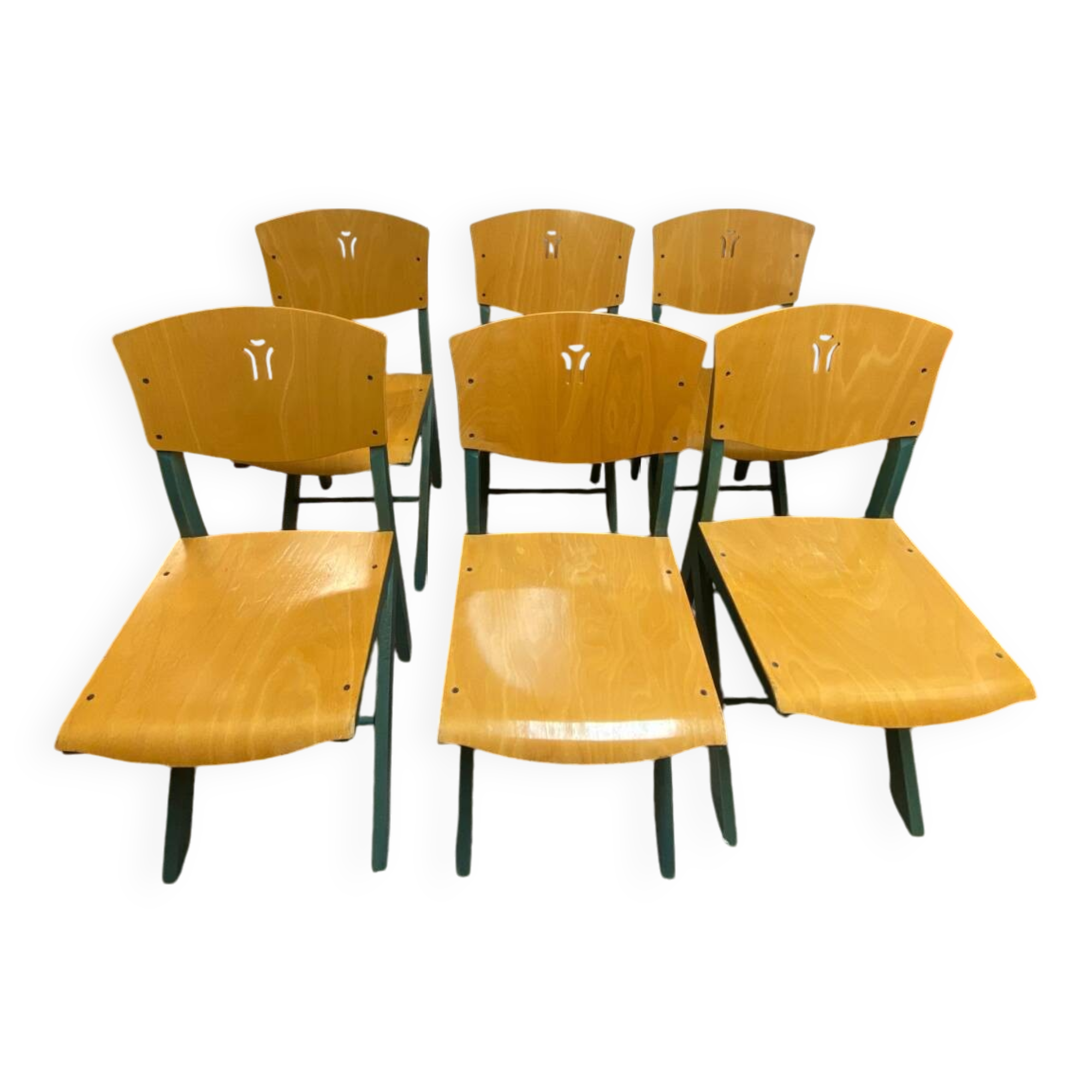 Baumann vintage beech dining chairs