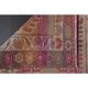 1970s Vintage Turkish Hand-Knotted Wool Cotton Red Runner Rug 82x334