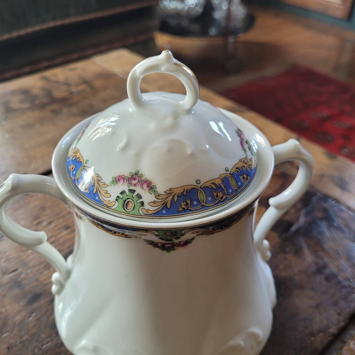 Bernardaud Limoges Sugar Bowl B & Cie – Circa 1900-1920