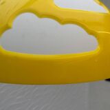 Suspension nuage jaune