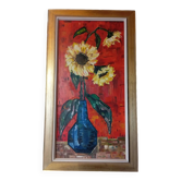 Still life painting from the 70s
