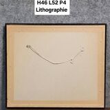 Charming late 19th-century watercolor depicting a peaceful mountain village