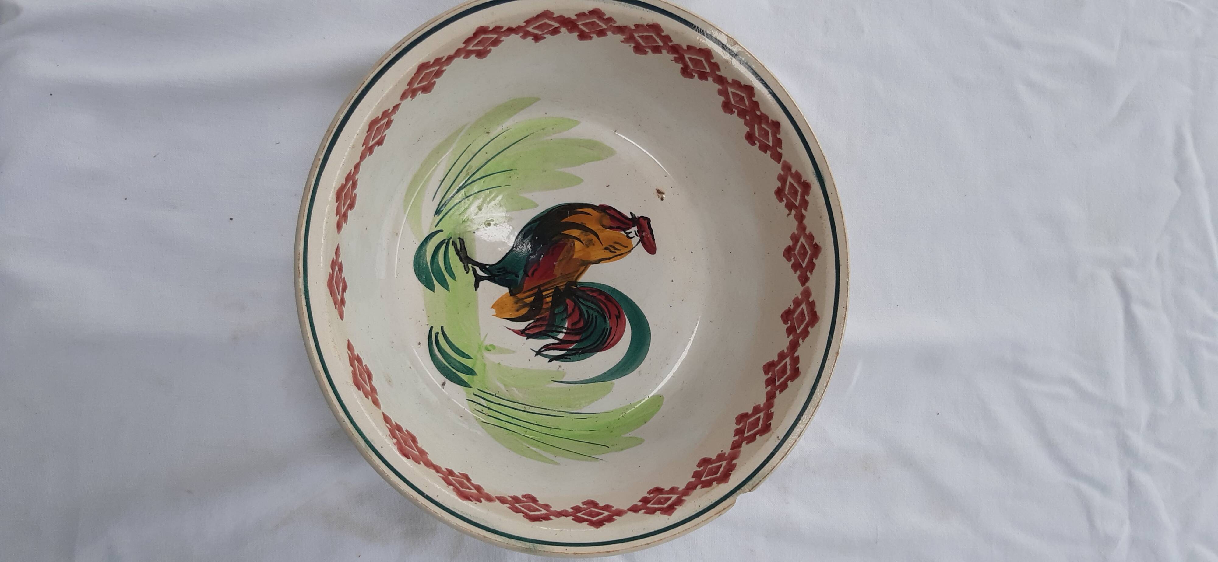 Old salad bowl, Moulin des loups Hamage