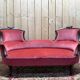 Sofa / Confidant – Louis-Philippe style, Napoleonic III era – Mahogany m