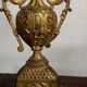 Gilded bronze candelabra, France, late 19th century