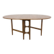 Table vintage à rabats Nathan