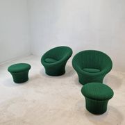Mushroom Armchair and Ottoman by Pierre Paulin for Artifort, 1960's