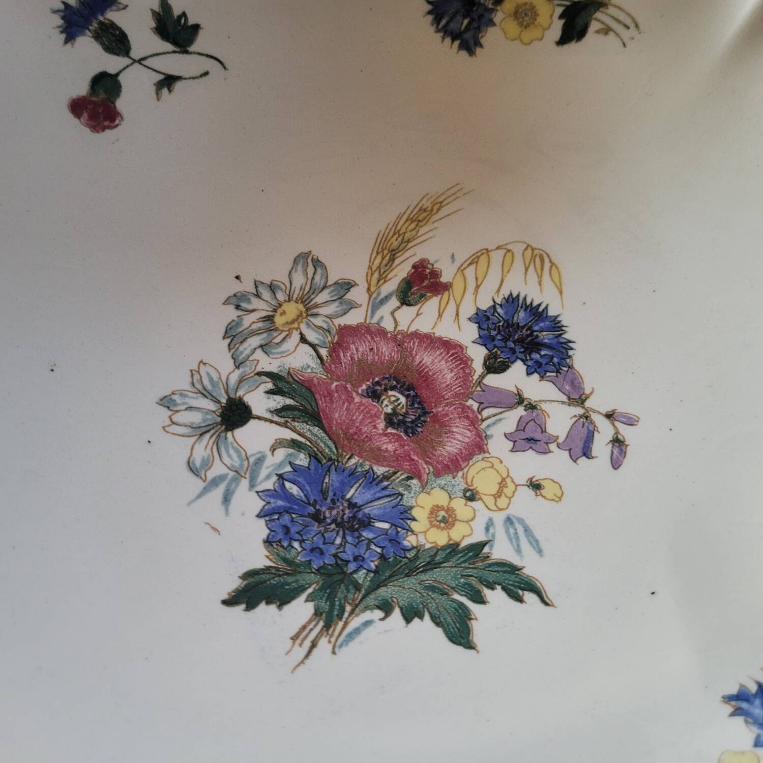 Rustic Compote Dish Digoin Sarreguemines 1930