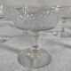 8 glasses of Baccarat Richelieu crystal champagne