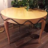 Round sycamore table