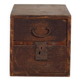 Small antique Japanese tansu – Meiji/Taishō period (circa 1880–1920)
