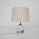 Michael Bang "Sakura" glass table light for Holmegaard, Denmark 1980's