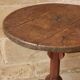 19th century oak pedestal table