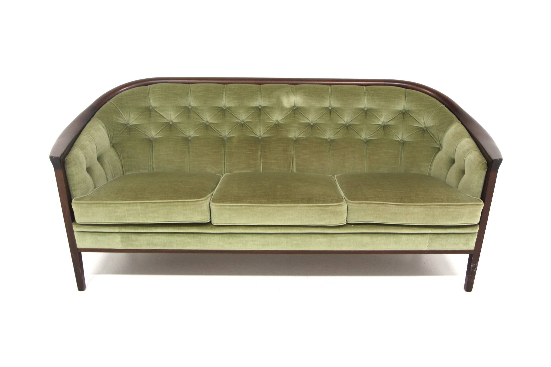 “Fabiola” velvet sofa, Bröderna Andersson, Sweden, 1960