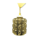 Globe molded glass offal 14 cm old vintage