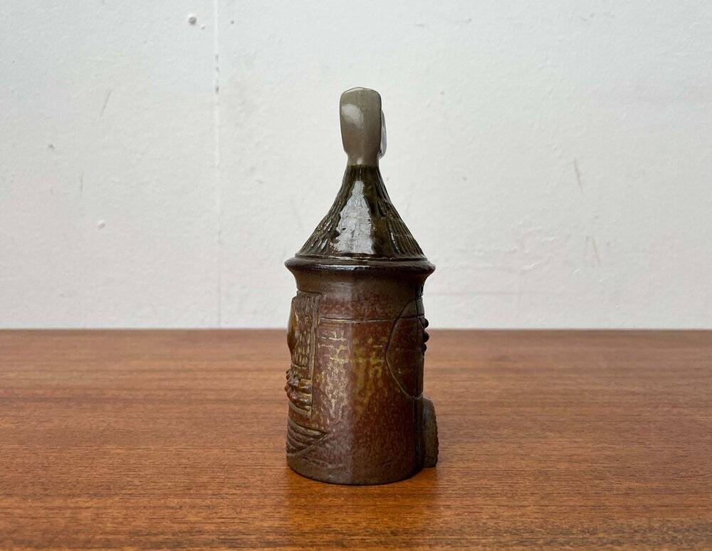 Modern Swedish studio pottery from the mid-century, Bagdad House 2 series by Bertil Vallien for Gustavsberg 1960s.