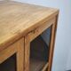 1930s Czech Oak Glass Bookcase from a Baťa Factory